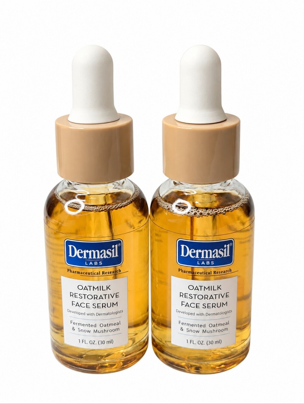 Dermasil Labs Oatmilk Restorative Face Serum – 1 fl. oz 2x
